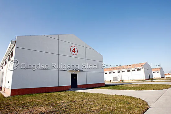 Europe Width (Span) : 24m, Height: 6m, Length: 18-60m, Prefab Light Frame Standard Steel Structure Farm Building / Warehouse with CE