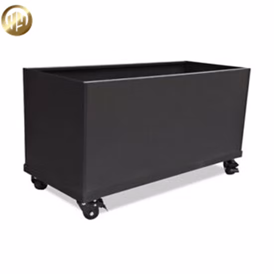 정원 공급업체 레이저 컷 화분 Corten 강철 화분